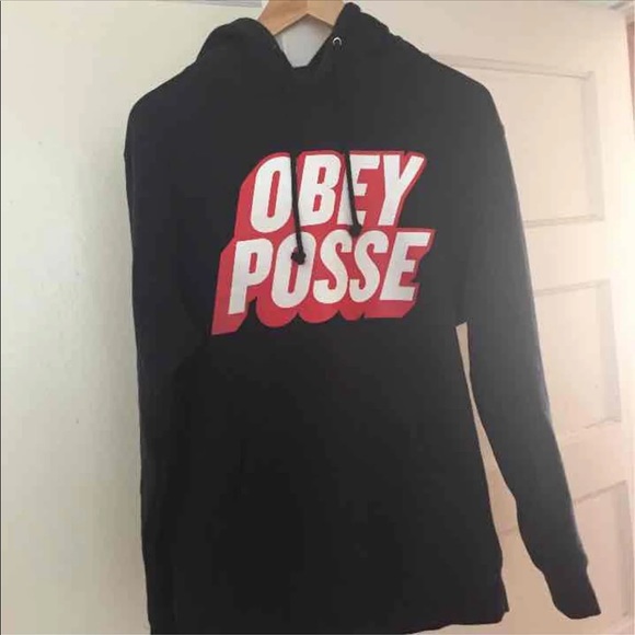 Men’s Obey Hoodie. - Picture 1 of 3